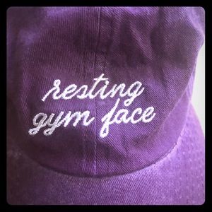 Resting Gym Face Cap